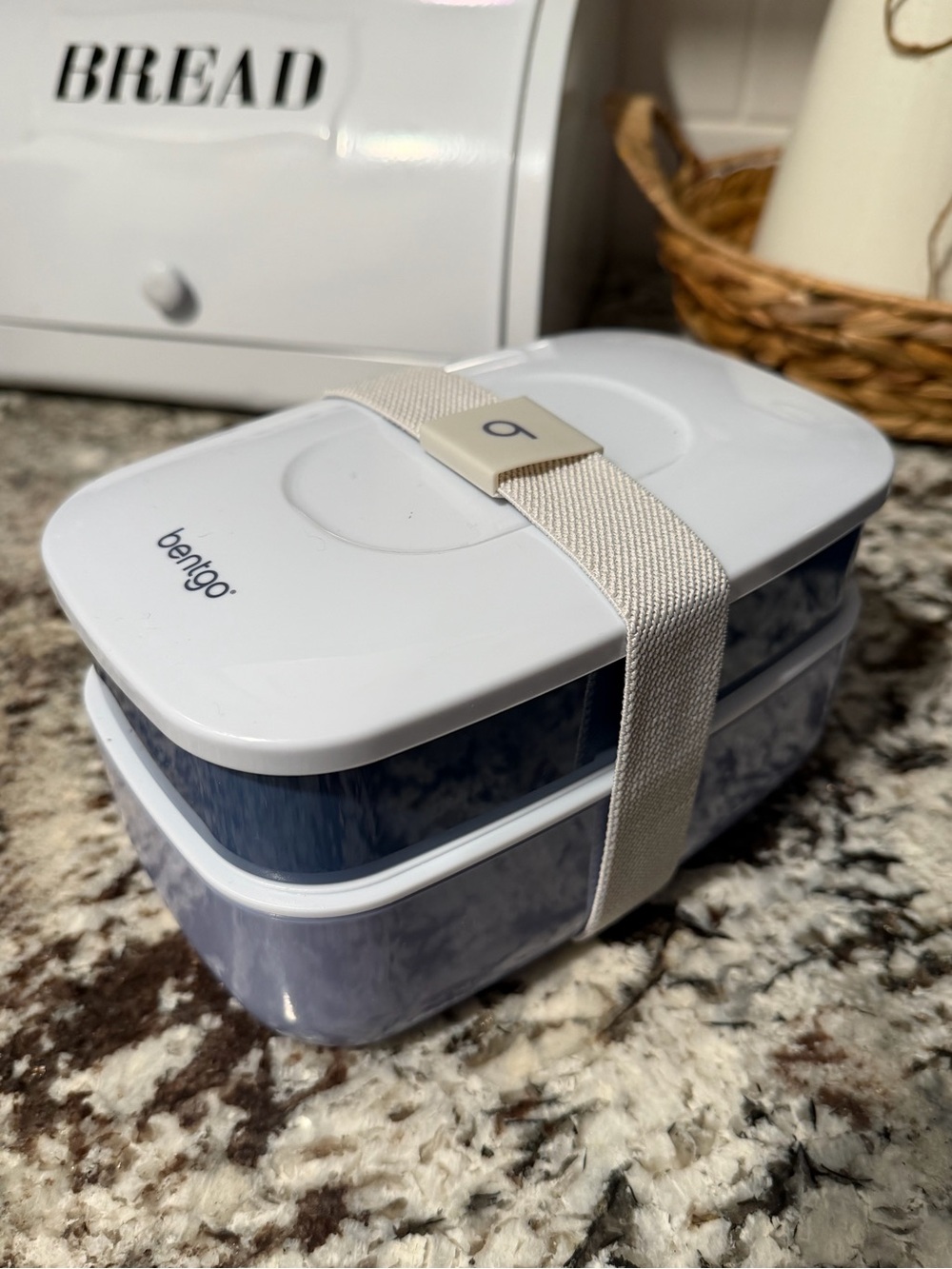 Bentgo Two-Tier Food Storage Box with utensils